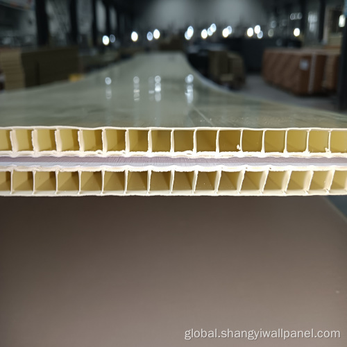 40Cm Width Pvc Wall Panels 6 mm thick stone-plastic wallboard interior decoration Manufactory